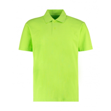 Kustom Kit Férfi rövid ujjú galléros póló Kustom Kit Men's Regular Fit Workforce Polo 5XL, Lime zöld