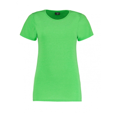 Kustom Kit Női rövid ujjú felső Kustom Kit Women's Fashion Fit Superwash 60º Tee M, Lime zöld Marl