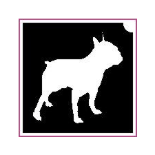  Kutya (csss0098) csillámtetoválás