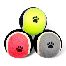  Kutya tennisz labda játék-3darabos játék kutyáknak