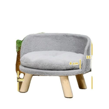  Kutyaágy, csúszásmentes kialakítás, kényelmes párna, ezüst szállítóbox, fekhely kutyáknak