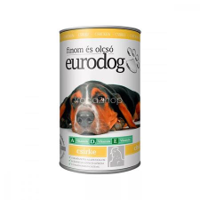 . Kutyaeledel, konzerv, 1240 g &quot;Eurodog&quot;, csirkés kutyaeledel