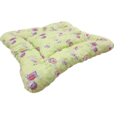 Kutyafekhely kutya mintás pamutvászon zöld Sz:100 cm – H:130 cm szállítóbox, fekhely kutyáknak