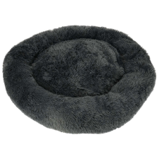  Kutyafekhely plüss párna 100cm sötétszürke szállítóbox, fekhely kutyáknak