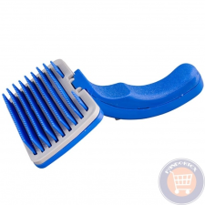  KUTYAFÉSŰ - ÖNTISZTÍTÓ KUTYAKEFE - NAGY KÉK kutyafésű