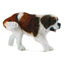 Kutyafigura, Collecta, Műanyag, 3+, Barna/Fehér játékfigura