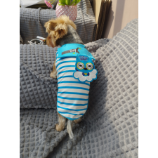  Kutyaruha - Bagoly mintás, csíkos trikó - M kutyaruha