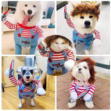  Kutyaruha - Chucky babás kutyajelmez - XL kutyaruha