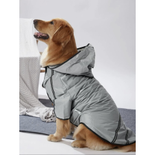  Kutyaruha - Kutyaesőkabát - Kutya esőkabát több színben S-6XL - M - szürke kutyaruha