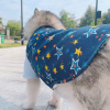  Kutyaruha - Kutyamellény - Ujjatlan Farmer Kutyamellény - Csillagos Mintával - nagy kutyáknak 4XL - 6XL - M - kék