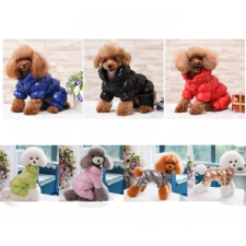  Kutyaruha - Kutyaoverál Egyberészes bundás kezeslábas.Vízálló - 5színben - 2XL - rózsaszín kutyaruha