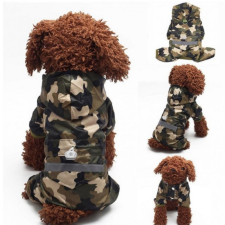  Kutyaruha - Kutyaoverál - kutyaesőkabát - Terepmintás - 5XL kutyaruha