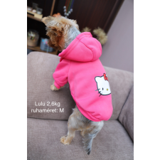  Kutyaruha - Kutyapulóver - Kutyapulcsi - Hello Kitty-s, kapucnis - M kutyaruha