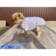  Kutyaruha - Leopárd mintás pamut kutyapóló 	 	 	 	 	 - L kutyaruha