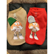  Kutyaruha - M&amp;M Kutyapulóver (2Szín) - 2XL - barna kutyaruha