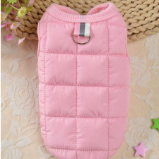  Kutyaruha - Mellény Pórázakasztóval - 2XL - rózsaszín kutyaruha