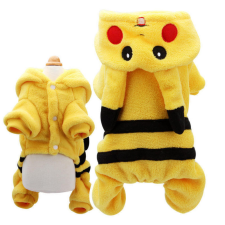  Kutyaruha - Overál, kezeslábas, pihe puha anyag - Pikachu - XL kutyaruha