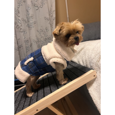  Kutyaruha - Szőrmés Farmer Mellény - M kutyaruha