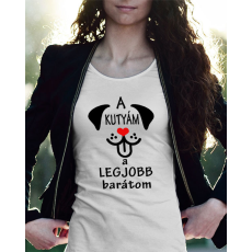  Kutyás ajándék - A legjobb barátom női póló