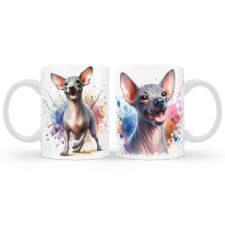  Kutyás bögre, Kínai kopasz kutya bögrék, csészék