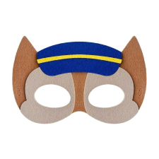 Kutyás Dog Brigade Police filc maszk 18 cm party kellék