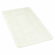 Kvalitex Ornament fürdőszoba szőnyeg krém, 60 x 100 cm lakástextília