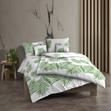 Kvalitex Pamut ágynemő Tropical fehér, 140 x 220 cm, 70 x 90 cm lakástextília