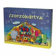 Kvíz Játékkártya Szorzókártya kártyajáték