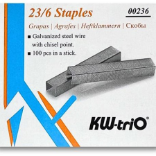 KW TRIO KW-TRIO 23/6 - 1000 darabos csomag gemkapocs, tűzőkapocs