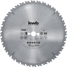 KWB 594044 Keményfém Körfűrészlap 400x30x3,5 mm 36 Fog fűrészlap