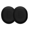 kwmobile 2 db-os Kwmobile fülpárna készlet Jabra Evolve 2 65/Evolve 65 SE, fekete, Eco-bőr, KWM0000256O001C