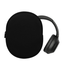 kwmobile fejhallgató tok Sony WH-1000XM4/WH-1000XM3 készülékhez, fekete, neoprén, KWM0000254Z001C fülhallgató, fejhallgató tok