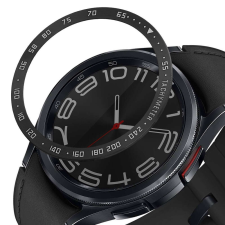 kwmobile számlapkeret Samsung Galaxy Watch 6 Classic telefonhoz, fekete, alumínium, KWM0000259C001C okosóra kellék