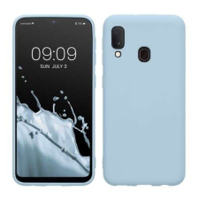 kwmobile tok Samsung Galaxy A20e, kék, szilikon, 48738.23 tok és táska