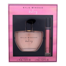 Kylie Minogue Darling ajándékcsomagok Eau de Parfum 75 ml + Eau de Parfum 8 ml nőknek kozmetikai ajándékcsomag