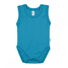 Kynga azúrkék ujjatlan gyerek body 104-152 kombidressz, body