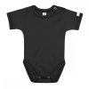 Kynga grafitszürke rövid ujjú baba body 86 - KIFUTÓ SZÍN, UTOLSÓ DARABOK!