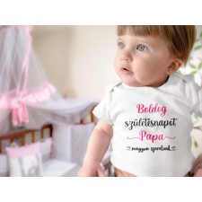 Kynga, H&M 2. Boldog születésnapot Papa baba body kombidressz, body