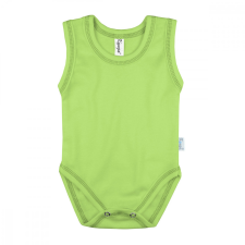 Kynga kivizöld ujjatlan baba body 68 kombidressz, body