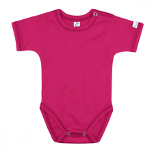 Kynga magenta rövid ujjú baba body 86 kombidressz, body