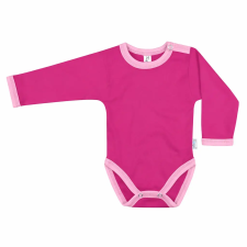 Kynga magenta-sötét rózsaszín hosszú ujjú gyerek body 116 kombidressz, body