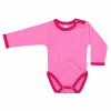 Kynga sötét rózsaszín-magenta hosszú ujjú baba body 68