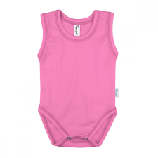 Kynga sötét rózsaszín ujjatlan baba body 98 kombidressz, body