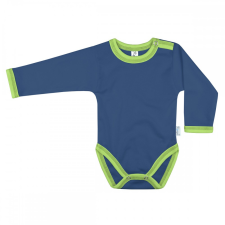 Kynga sötétkék-kivizold hosszú ujjú gyerek body 104-152 cm kombidressz, body