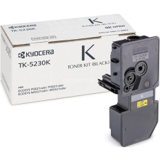 Kyocera TK5230 Lézertoner M5521CDN, 5521CDW, P5021CDN, 5021CDW nyomtatókhoz, KYOCERA, fekete, 2,6k nyomtatópatron & toner