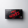 L3VEL3 - Nitrile Gloves - Nitril Gumikesztyű - 100 db (Red-ish, XL)