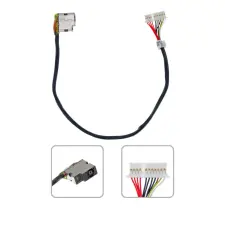  L72703-001 gyári új DC tápcsatlakozó + kábel laptop alkatrész