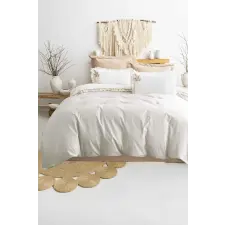  L'essential Maison Dupla ágyneműhuzat szett Beige Nova - Bézs lakástextília
