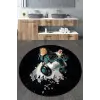  L'essential Maison fürdőszoba szőnyeg többszínű, kutyás, kör mintás Djt 120