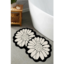  L'essential Maison Fürdőszobaszőnyeg Fekete Flor Extrana - Fekete lakástextília